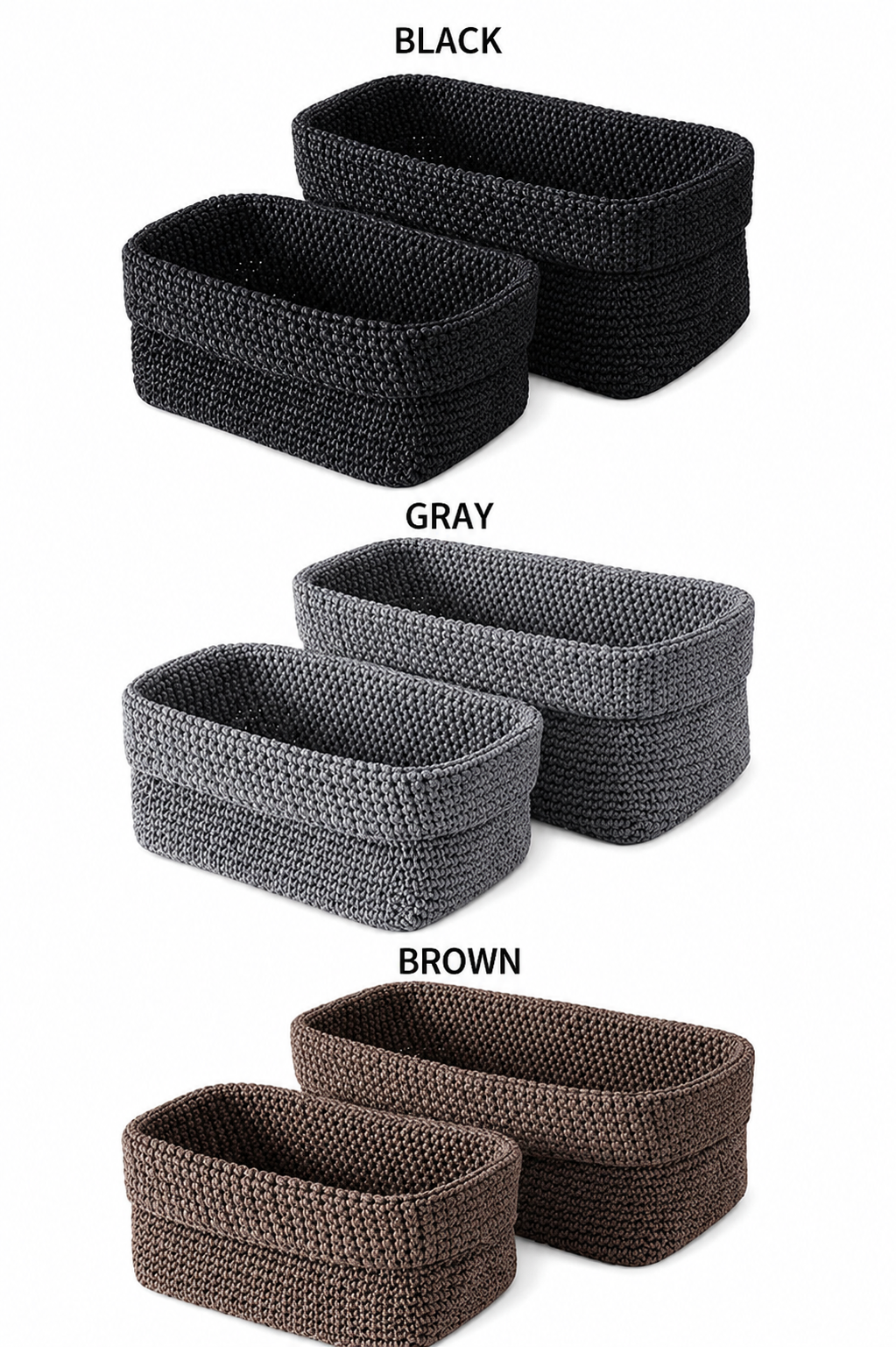 Nordic Hand-Woven Storage Basket - Elegant Ice Silk Organizer for Kitchen, Bathroom & Home