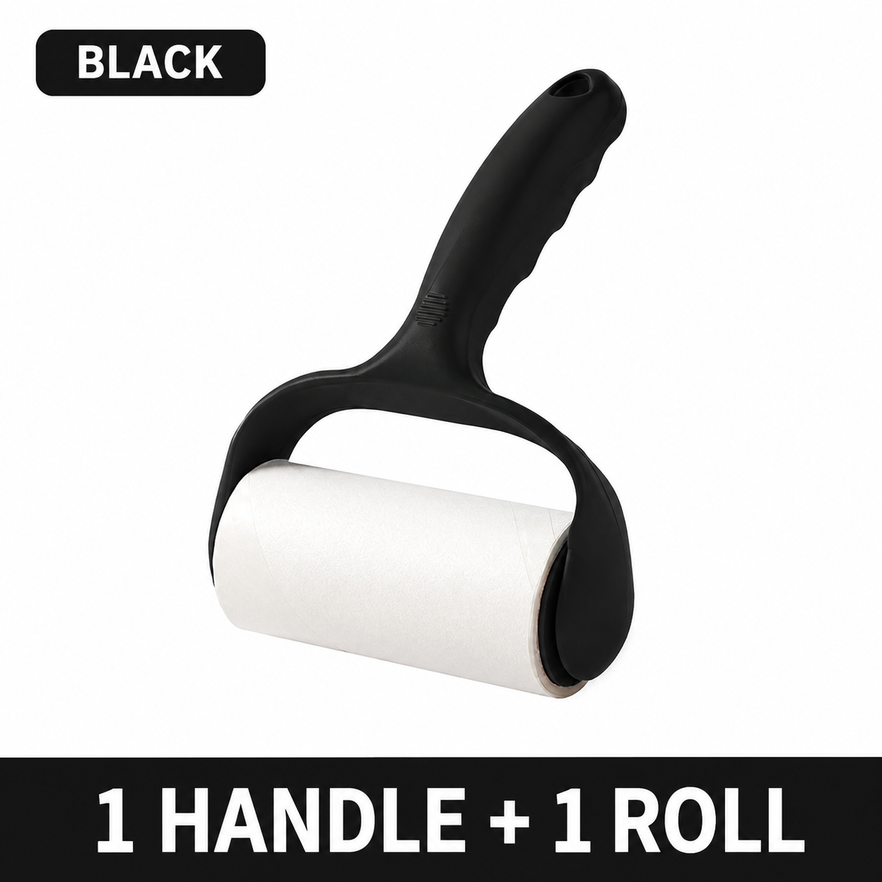 2-in-1 Sticky Lint Roller for Pet Hair & Clothes | Tear-Off Fabric Shaver & Furniture Cleaner