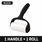 2-in-1 Sticky Lint Roller for Pet Hair & Clothes | Tear-Off Fabric Shaver & Furniture Cleaner