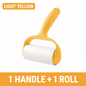 2-in-1 Sticky Lint Roller for Pet Hair & Clothes | Tear-Off Fabric Shaver & Furniture Cleaner