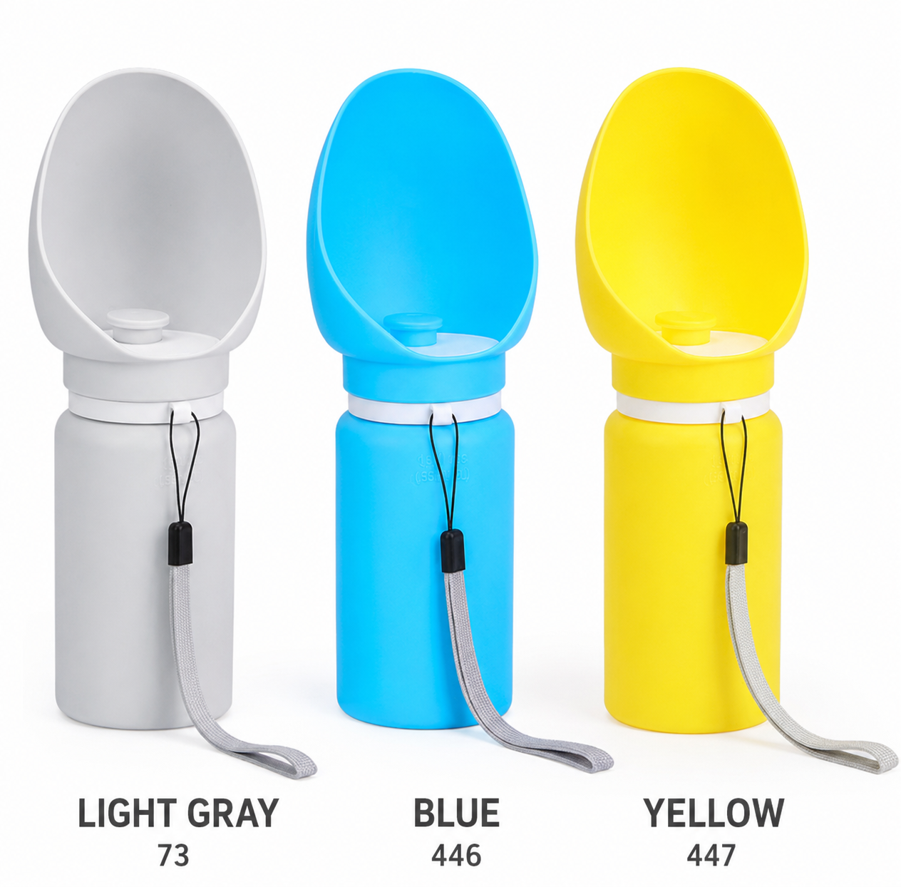 Portable Dog Water Bottle - Leak-Proof Travel Puppy Drink Dispenser & Feeder for Walking & Hiking