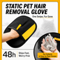 2-in-1 Pet Grooming & Massage Glove - Gentle Deshedding Brush for Cats & Dogs