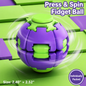 3D Decompression Press & Spin Fidget Ball – Ultimate Stress Relief & Focus Toy