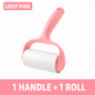 2-in-1 Sticky Lint Roller for Pet Hair & Clothes | Tear-Off Fabric Shaver & Furniture Cleaner
