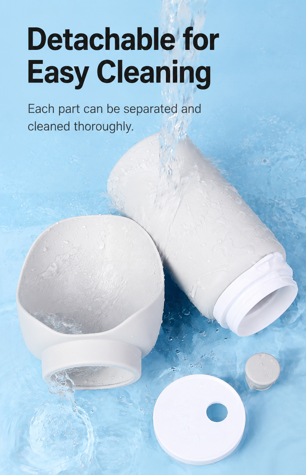 Portable Dog Water Bottle - Leak-Proof Travel Puppy Drink Dispenser & Feeder for Walking & Hiking