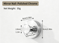 Heavy Duty Stainless Steel Vacuum Suction Cup Hooks – No-Drill Wall Mount Organizer