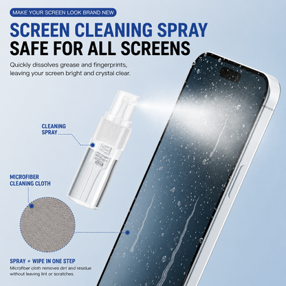 11-in-1 Ultimate Electronics Cleaning Kit - Multi-Function Cleaner for Keyboard, Earbuds, Phone Screen & Camera